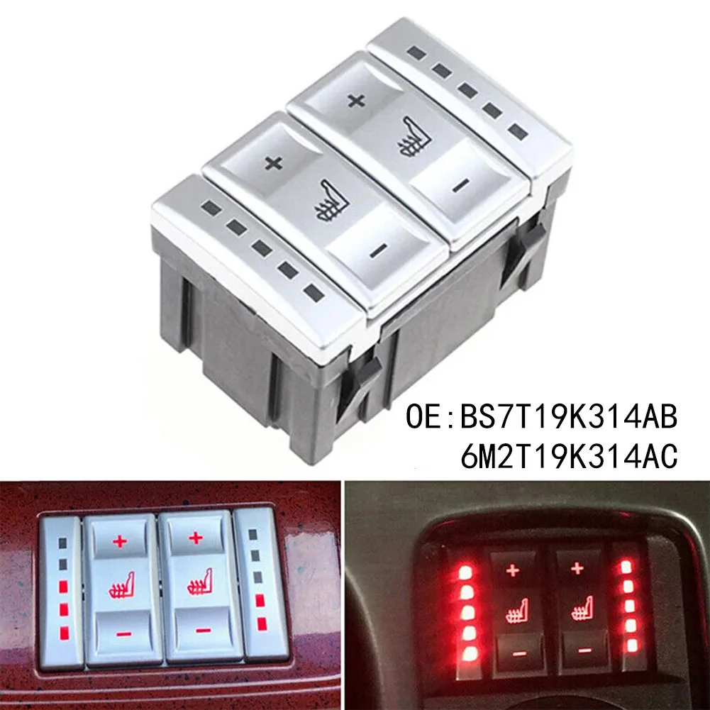Car Interior Heated Seats Button Switch Replacement Plastic 6M2T19K314AC For Ford For Mondeo For MK4 2007~2015 Galaxy Power
Car Interior Heated Seats Button Switch Replacement Plastic 6M2T19K314AC For Ford For Mondeo For MK4 2007~2015 Galaxy Power