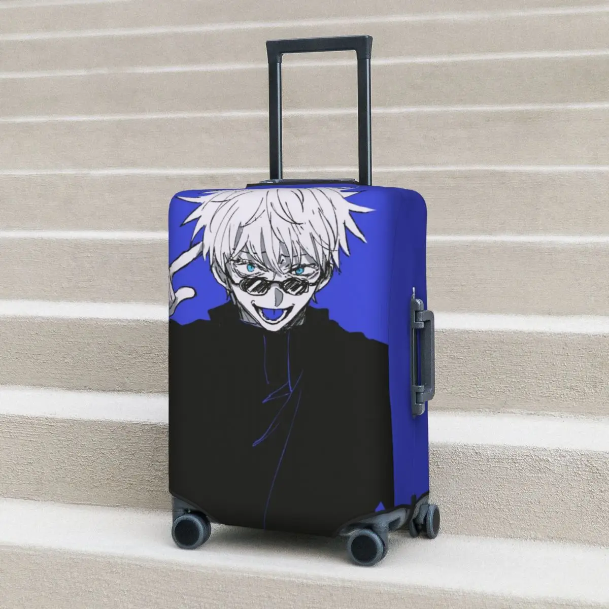 Jujitsu Manga Suitcase Cover Gojo Business Protector Holiday Fun Luggage Supplies
Jujitsu Manga Suitcase Cover Gojo Business Protector Holiday Fun Luggage Supplies