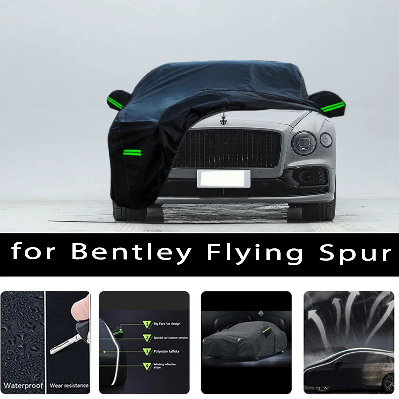 For BENTLEY Flying Spur Outdoor Protection Full Car Covers Snow Cover Sunshade Waterproof Dustproof Exterior Car accessories
For BENTLEY Flying Spur Outdoor Protection Full Car Covers Snow Cover Sunshade Waterproof Dustproof Exterior Car accessories