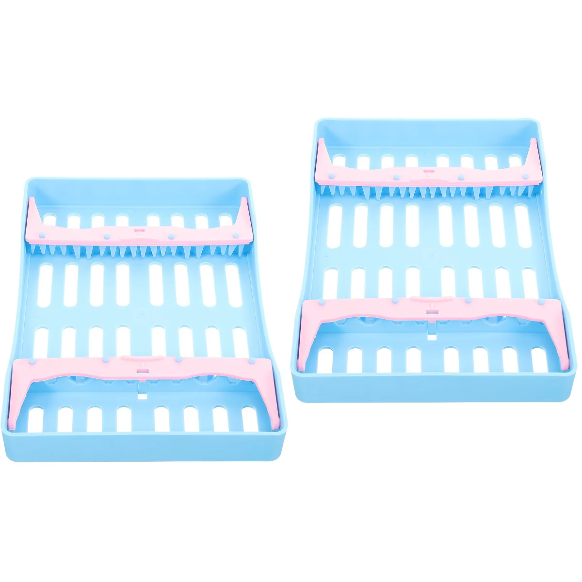 2 Pack Plastic Stand Instrument Box Burs Stand Devices Organizer Holder 21.5x14.5cm Needle Drill Case
2 Pack Plastic Stand Instrument Box Burs Stand Devices Organizer Holder 21.5x14.5cm Needle Drill Case