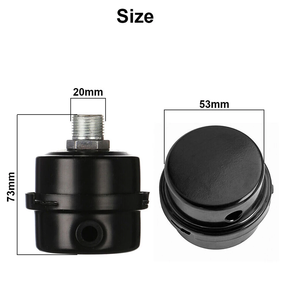 Muffler Air Compressor Air Compressor Intake Filter Metal Filter Noise Muffler Silencer Power Tools Parts High Quality
Muffler Air Compressor Air Compressor Intake Filter Metal Filter Noise Muffler Silencer Power Tools Parts High Quality