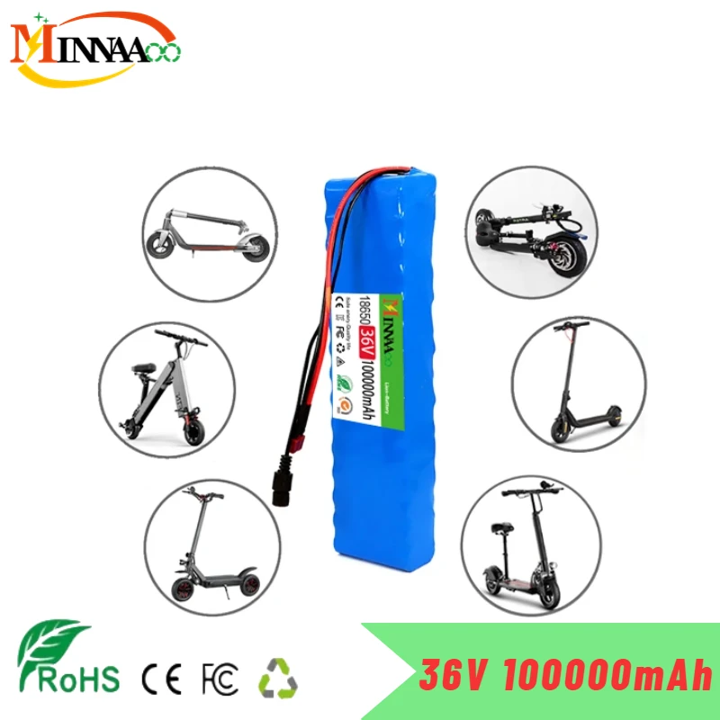 High Power 10S3P 36V 100Ah Battery ebike Battery Pack, 18650 Li-ion Batteries for Electric Scooter
High Power 10S3P 36V 100Ah Battery ebike Battery Pack, 18650 Li-ion Batteries for Electric Scooter