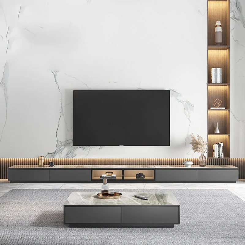 

Modern Shelf Tv Stands Theater Plant Monitor Pedestal Universal Display Tv Stands Floating Mueble Salon Blanco Home Furniture