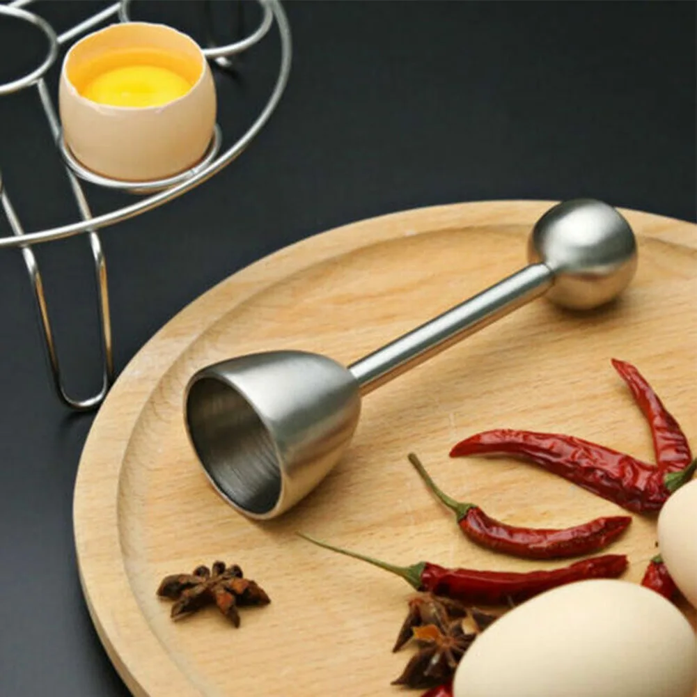 Stainless Steel Egg Opener Shell Opener Cutter Cook Tool For Hard And Soft Eggs Kitchen Gadgets Egg Tools Egg Knocker Opener
Stainless Steel Egg Opener Shell Opener Cutter Cook Tool For Hard And Soft Eggs Kitchen Gadgets Egg Tools Egg Knocker Opener