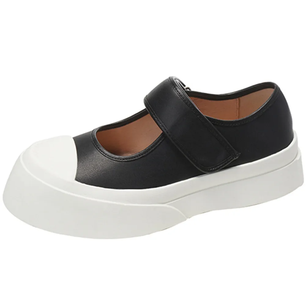 Casual Platforms Women Pumps Spring Autumn Thick Sole Fashion Design Mary Janes Round Toe Leather Canvas Shoes Woman
Casual Platforms Women Pumps Spring Autumn Thick Sole Fashion Design Mary Janes Round Toe Leather Canvas Shoes Woman