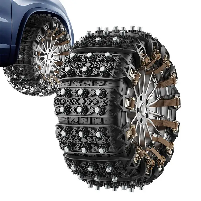 Car Tire Chains For Snow Non-slip Artifact Winter Escape Emergency Lawn Mower Wheel Chains for mud climbing vehicles items
Car Tire Chains For Snow Non-slip Artifact Winter Escape Emergency Lawn Mower Wheel Chains for mud climbing vehicles items