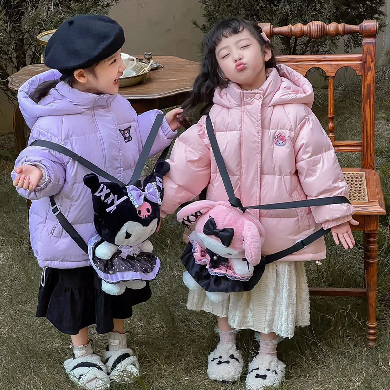 Anime Sanrioed Kuromi Kids Fashion Down Jacket My Melody Girl Padded Jacket Sweet Cute Winter Warm Outerwear Children Clothes
Anime Sanrioed Kuromi Kids Fashion Down Jacket My Melody Girl Padded Jacket Sweet Cute Winter Warm Outerwear Children Clothes