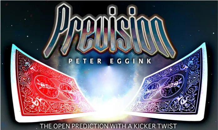 Prevision By Peter Eggink Card Magic Tricks Close Up Magic Magia Magie Magicians Prop Illusion Gimmick + Tutorial
Prevision By Peter Eggink Card Magic Tricks Close Up Magic Magia Magie Magicians Prop Illusion Gimmick + Tutorial