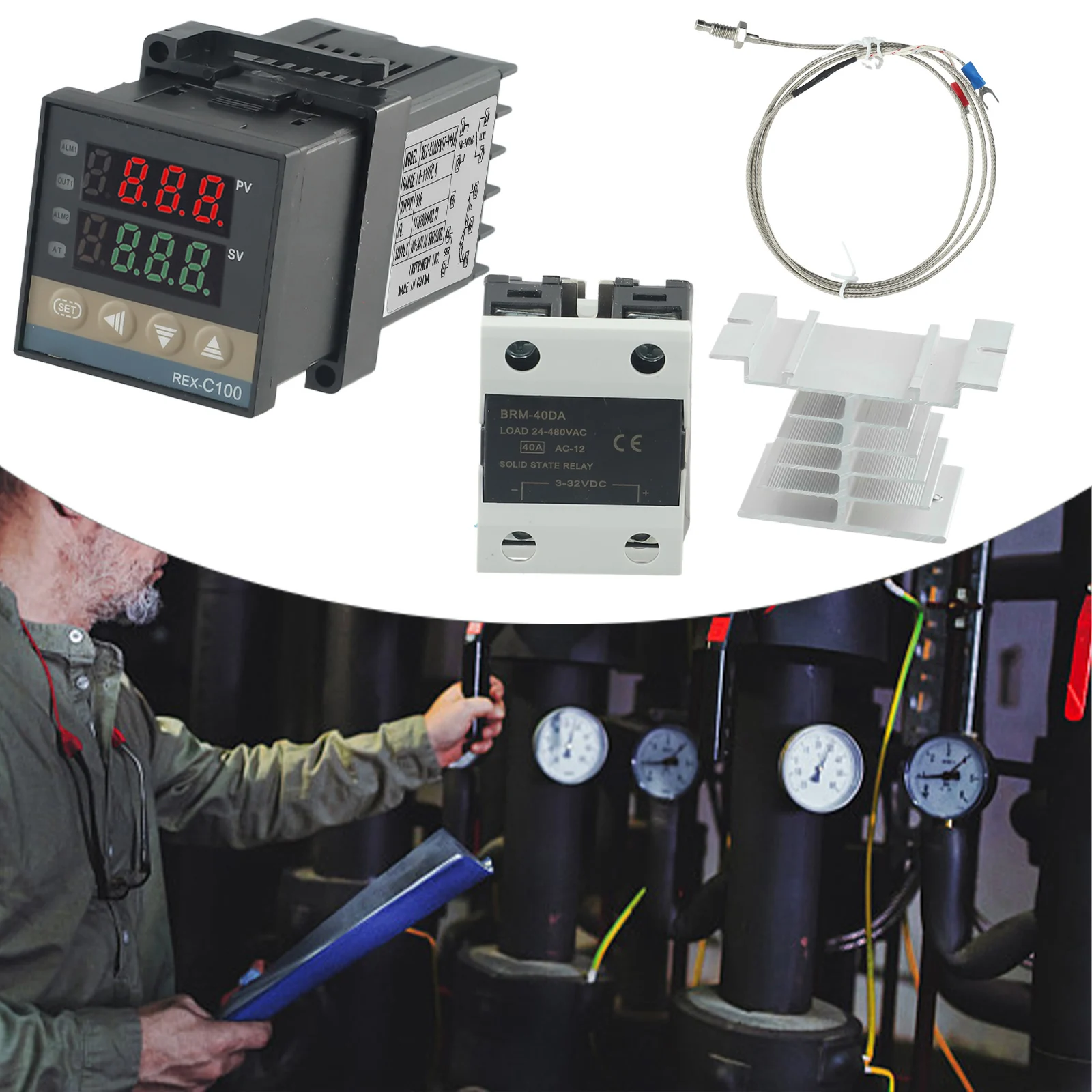 High Quality Temperature Control Heat Sink Kit Replacement Spare Study Thermocouple Accessories Compact Easy Installation
High Quality Temperature Control Heat Sink Kit Replacement Spare Study Thermocouple Accessories Compact Easy Installation