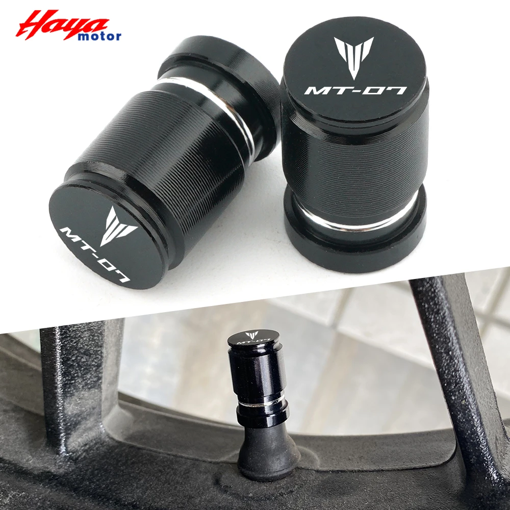 

For YAMAHA MT-07 MT07 mt 07 all year 2017 2018 2019 2020 Newest Motorcycle CNC Wheel Tire Valve Air Port stem caps Accessories