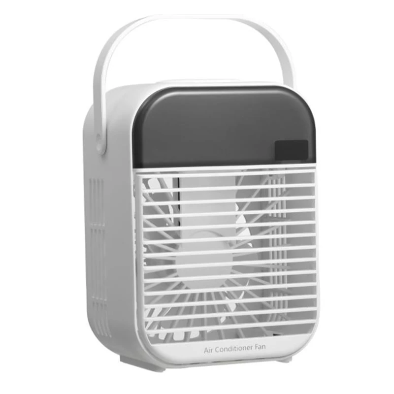 Air Cooler Fan Mini Desktop Air Conditioner With Night Light Mini USB Water Cooling Fan Humidifier Multifunction
Air Cooler Fan Mini Desktop Air Conditioner With Night Light Mini USB Water Cooling Fan Humidifier Multifunction