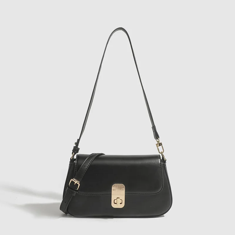 Fashionable Texture Black Underarm Bag for Women 2024 New Niche Versatile Retro Shoulder Crossbody Bag Commuter Handbags
Fashionable Texture Black Underarm Bag for Women 2024 New Niche Versatile Retro Shoulder Crossbody Bag Commuter Handbags