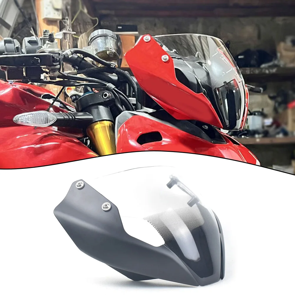 Дефлектор дыма на лобовое стекло с винтами на кронштейне для DUCATI Streetfighter V4 V4S, ветровое стекло с обтекателем
Дефлектор дыма на лобовое стекло с винтами на кронштейне для DUCATI Streetfighter V4 V4S, ветровое стекло с обтекателем