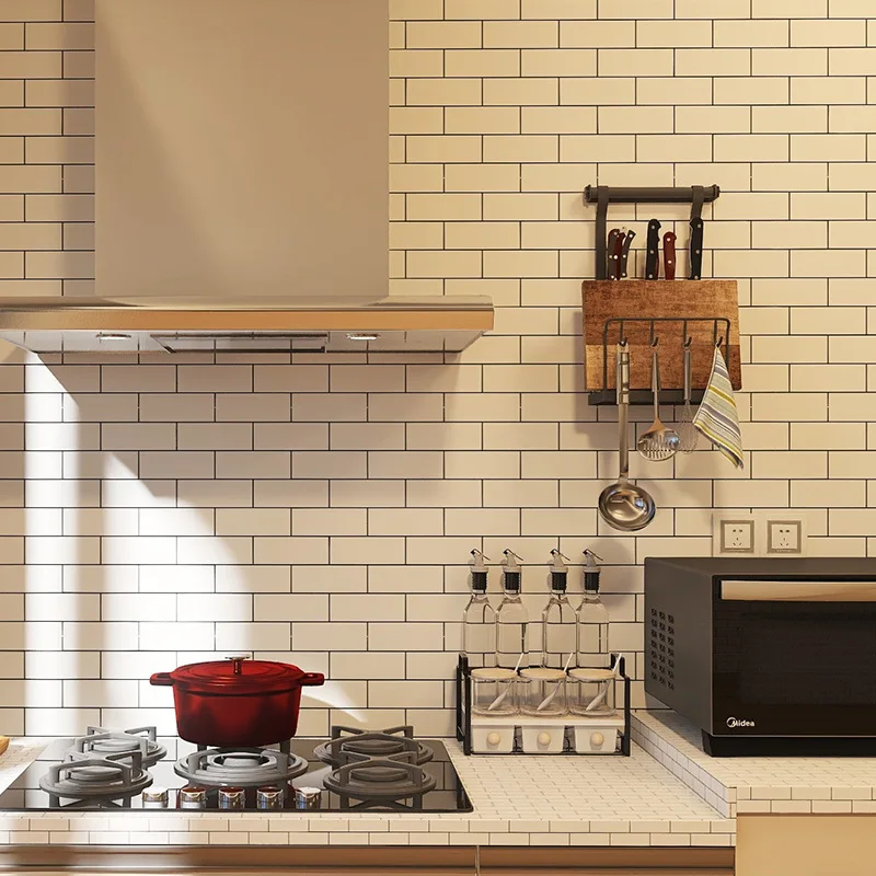 Black and White Lattice Kitchen Self-adhesive Wallpaper, Waterproof and Oil-proof Wall Sticker, Stove Tile, PVC Wallpaper
Black and White Lattice Kitchen Self-adhesive Wallpaper, Waterproof and Oil-proof Wall Sticker, Stove Tile, PVC Wallpaper