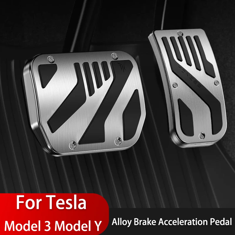 Новая накладка на педали Tesla Model 3 Y 2021-2024, аксессуары, накладка на педаль автомобиля, нескользящая накладка на педаль ускорителя из алюминиевого сплава, газовый топливный тормоз
Новая накладка на педали Tesla Model 3 Y 2021-2024, аксессуары, накладка на педаль автомобиля, нескользящая накладка на педаль ускорителя из алюминиевого сплава, газовый топливный тормоз