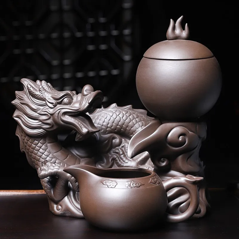 Xianglong purple sand rotating automatic pot fair home lazy tea set teapot male combination
Xianglong purple sand rotating automatic pot fair home lazy tea set teapot male combination