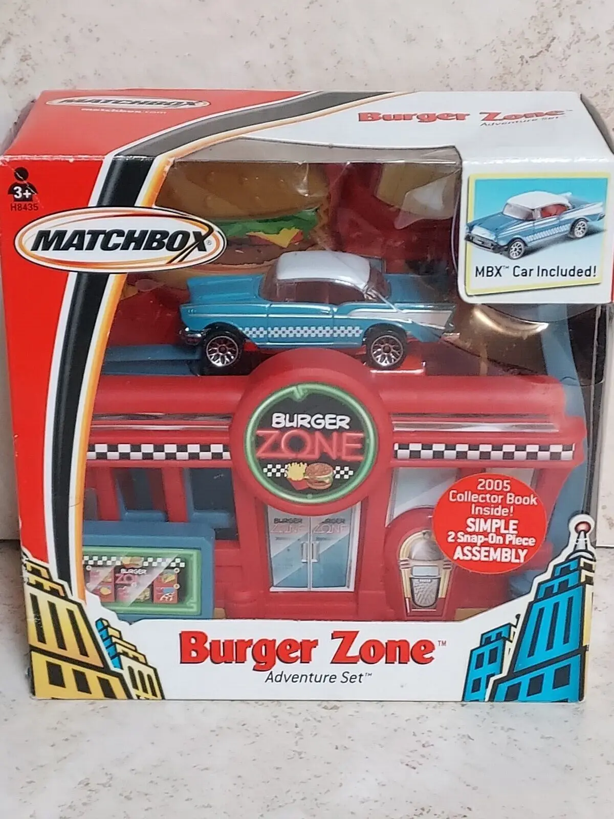 Matchbox Car chevy bel air burger zone 1/64 Metal Die-cast Model Collection Toy Vehicles
Matchbox Car chevy bel air burger zone 1/64 Metal Die-cast Model Collection Toy Vehicles