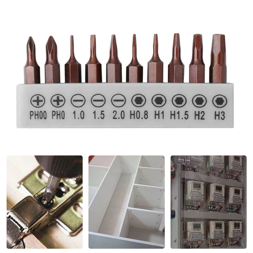 10pcs 25mm Screwdriver Bits Set 4mm Hex Slotted Screwdriver Bits Electric Screw Driver Anti-Slip For Small Toys Repairing Tools
10pcs 25mm Screwdriver Bits Set 4mm Hex Slotted Screwdriver Bits Electric Screw Driver Anti-Slip For Small Toys Repairing Tools