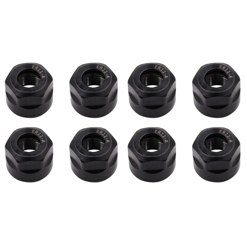 8Pcs ER11-A Type M14 Thread Collet Clamping Hex Nuts, For CNC Milling Chuck Holder Lathe
8Pcs ER11-A Type M14 Thread Collet Clamping Hex Nuts, For CNC Milling Chuck Holder Lathe