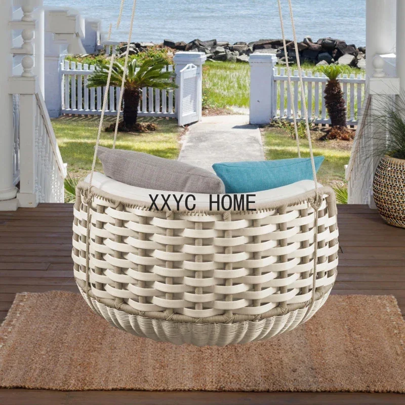 Подвесная корзина из ротанга для использования на открытом воздухе, двойная пасторальная раскачивающаяся кровать для дома и птичьего гнезда
Подвесная корзина из ротанга для использования на открытом воздухе, двойная пасторальная раскачивающаяся кровать для дома и птичьего гнезда