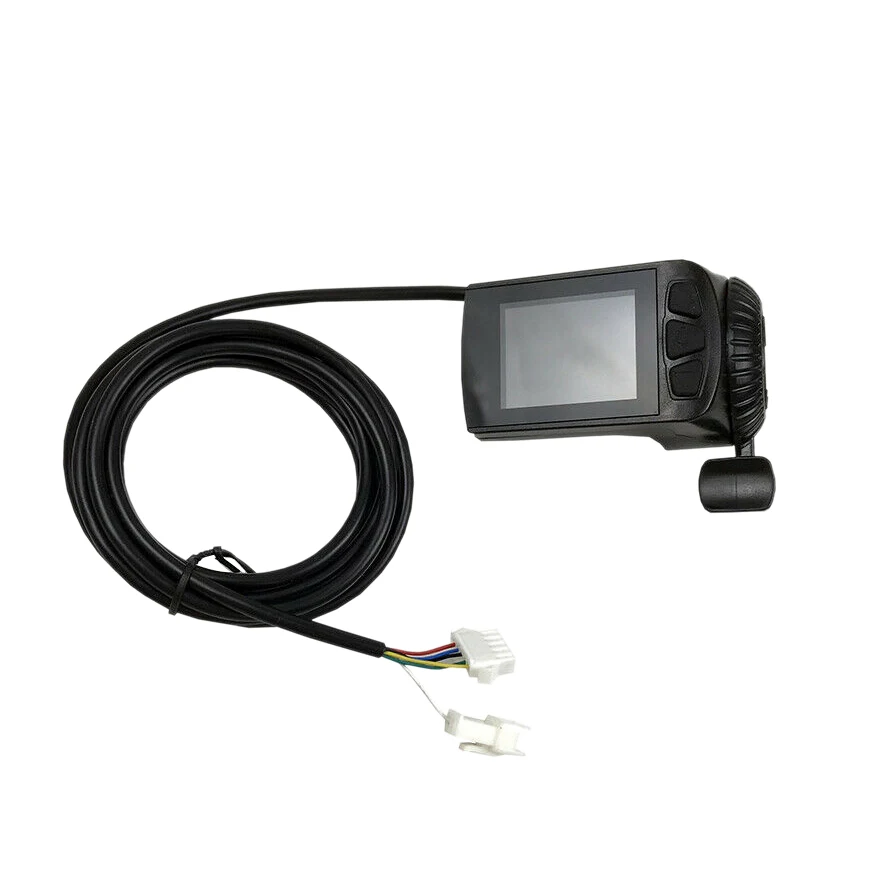 

for Ebike Display 24-48V LCD9R Finger Pull Accelerator Instrument Set SM Interface Speedometer for KT Electric Bicycle