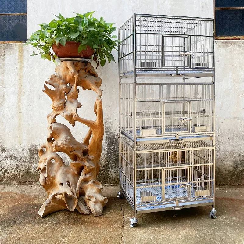 Heighten Design Bird Cage House Modern Habitat Large Breeding Bird Cage Protective Outdoor Cage Pour Oiseaux Garden Accessories
Heighten Design Bird Cage House Modern Habitat Large Breeding Bird Cage Protective Outdoor Cage Pour Oiseaux Garden Accessories