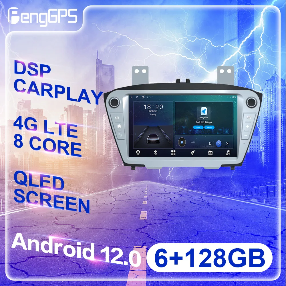 Android12.0 6+128GB Car Radio For Modern IX35 Multimedia Head Unit Player Navigation GPS Screen Video Carplay Auto Tape Recorder
Android12.0 6+128GB Car Radio For Modern IX35 Multimedia Head Unit Player Navigation GPS Screen Video Carplay Auto Tape Recorder