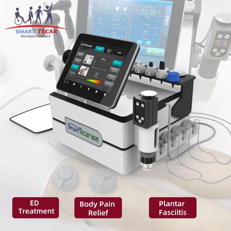 Tecar ED Shcok Wave Therapy Machine Diathermy Monopole Radio Frequency Inflammation Smart 448khz Physio Equipment Massage
Tecar ED Shcok Wave Therapy Machine Diathermy Monopole Radio Frequency Inflammation Smart 448khz Physio Equipment Massage