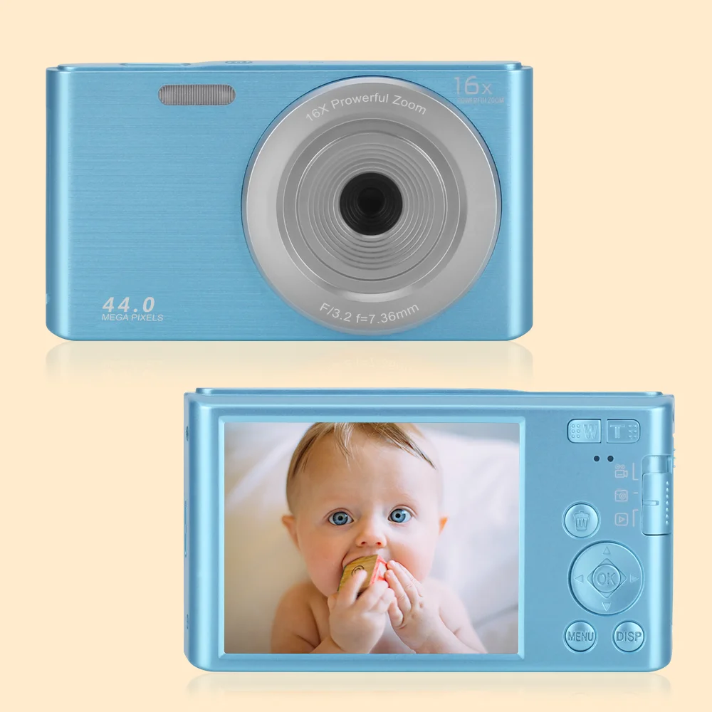 Original 2022 New Release DC06 Mini HD Digital Camera Cheap Camera for photographic cameras 2.8"screen Birthday Gift for kid
Original 2022 New Release DC06 Mini HD Digital Camera Cheap Camera for photographic cameras 2.8"screen Birthday Gift for kid