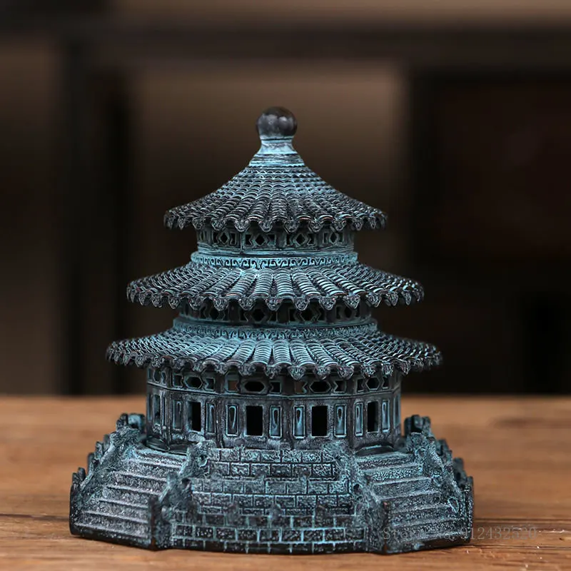 Курильница из сплава Temple of Heaven Tower, Сандал, Бытовой буддизм, Декор чайной церемонии, Китайский, Креатив
Курильница из сплава Temple of Heaven Tower, Сандал, Бытовой буддизм, Декор чайной церемонии, Китайский, Креатив