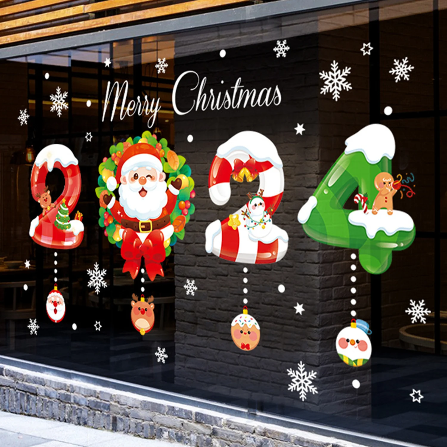 10 Set 2024 New Year Merry Christmas Wall Window Stickers Elk Santa Claus Window Clings Decal Christmas Decoration For Home
10 Set 2024 New Year Merry Christmas Wall Window Stickers Elk Santa Claus Window Clings Decal Christmas Decoration For Home