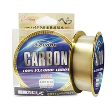 Premium Monofilament Fishing Line 110m Japanese Original Fluorocarbon Fishing Wire 5LB to 33LB Clear Leader Line