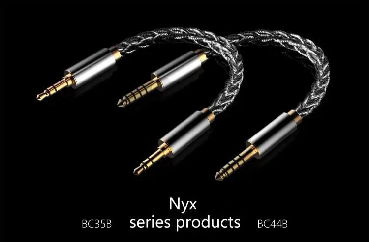 Новинка BC35B/44B Air Nyx экран из стерлингового серебра 3,5/4,4 сбалансированный звуковой кабель для пар
Новинка BC35B/44B Air Nyx экран из стерлингового серебра 3,5/4,4 сбалансированный звуковой кабель для пар