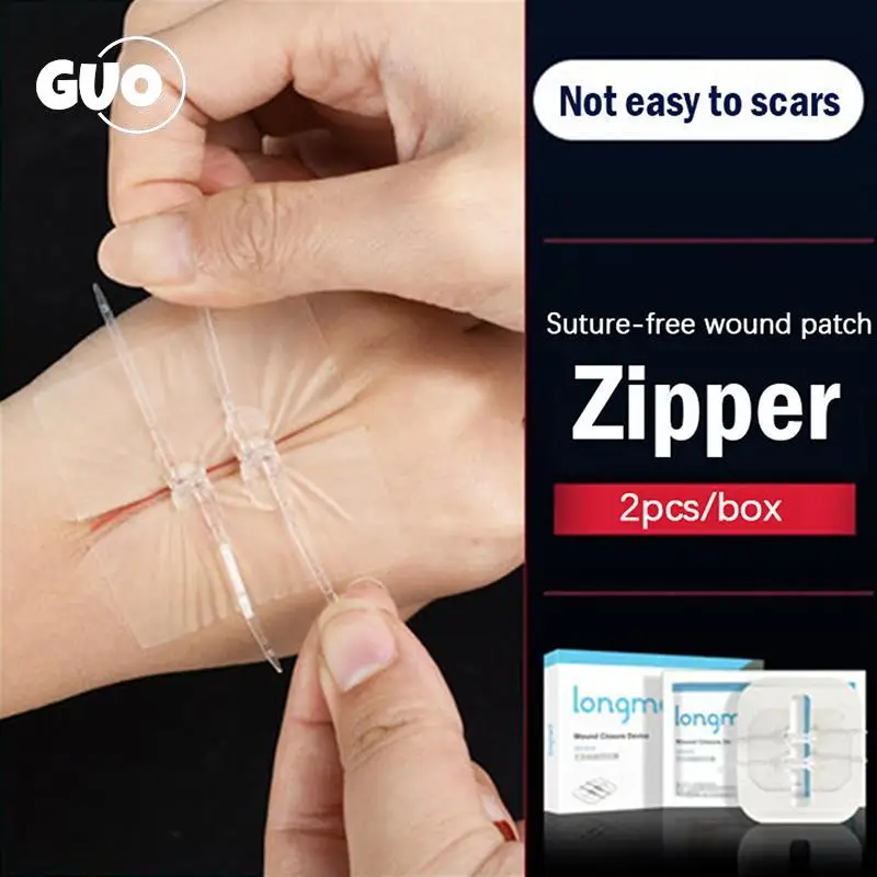 Wound Dressing Patches Zip Suture Reducer Band Aid Zipper Band-aid Painless Wound Closure Device Suture-free
Wound Dressing Patches Zip Suture Reducer Band Aid Zipper Band-aid Painless Wound Closure Device Suture-free