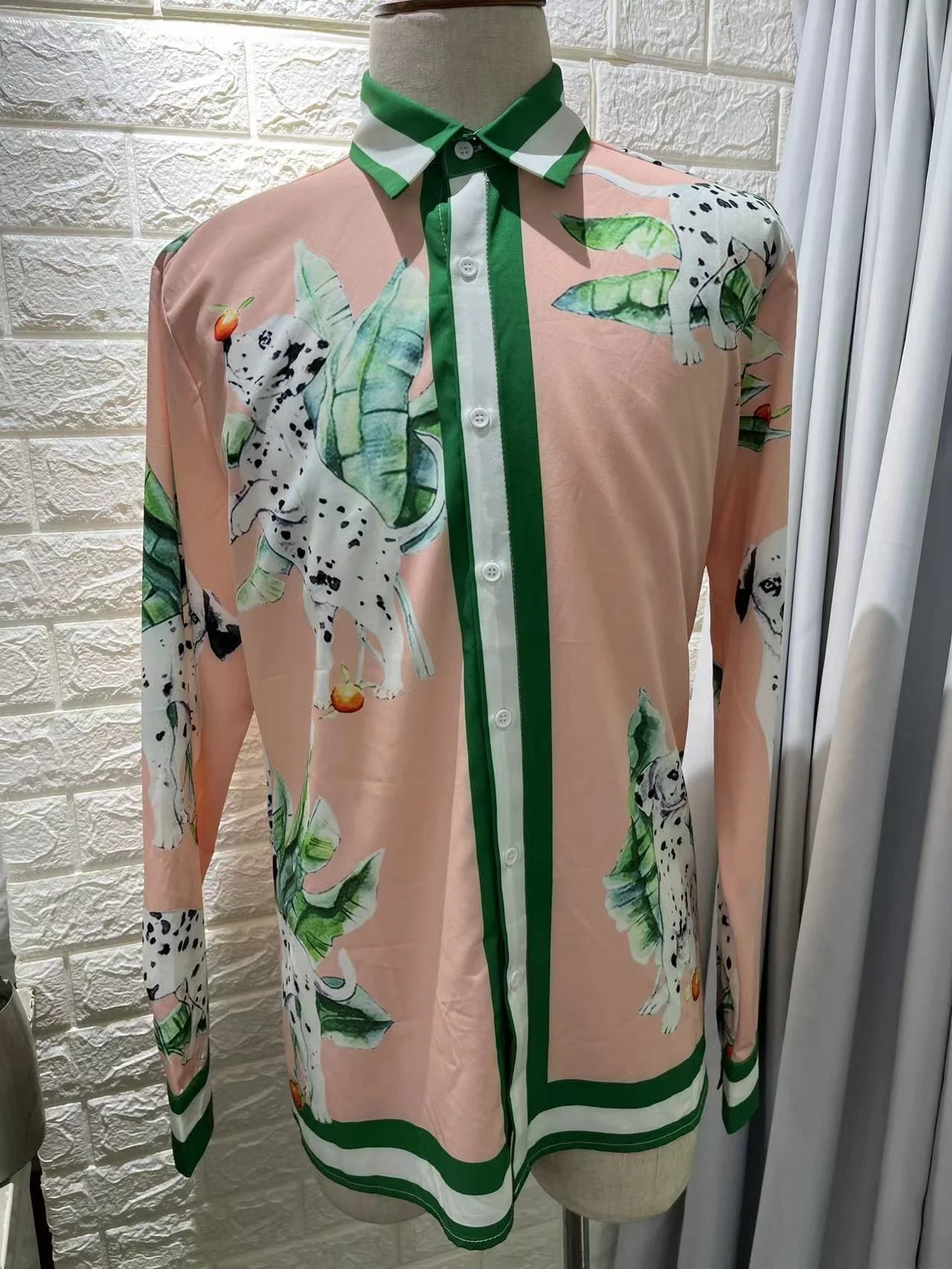 Fashion zc9879 Men's Shirts 2022 Runway Luxury European Design party style Men's Clothing
Fashion zc9879 Men's Shirts 2022 Runway Luxury European Design party style Men's Clothing