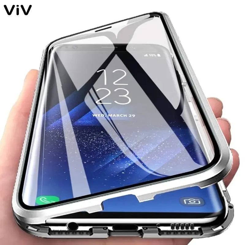 Двухсторонний магнитный металлический чехол для Samsung Galaxy S23 S22 S21 S20 Plus Ultra Note 20 10 S21Fe S20Fe A71 51 70 50, стеклянный чехол
Двухсторонний магнитный металлический чехол для Samsung Galaxy S23 S22 S21 S20 Plus Ultra Note 20 10 S21Fe S20Fe A71 51 70 50, стеклянный чехол