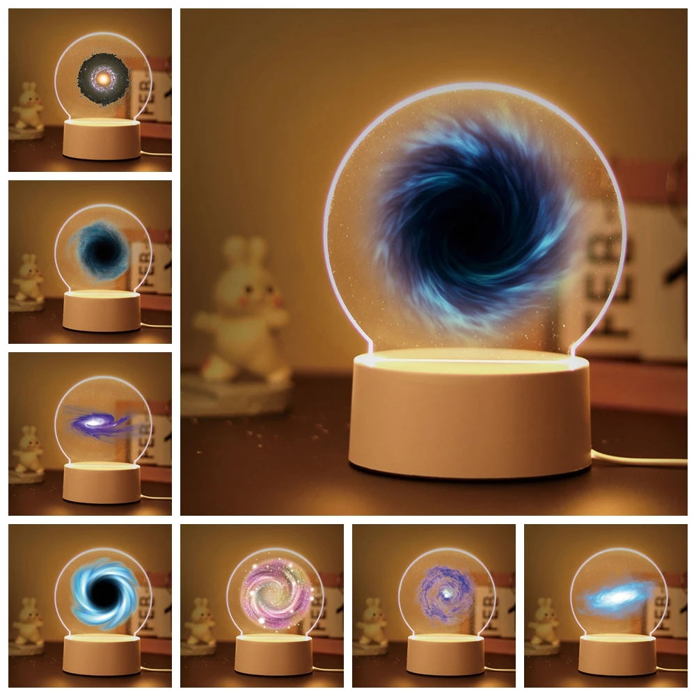 1 pc hot black hole Children'S Lamp 16 Color Changing Rgb Ambient Lights For Bedroom Festival Home Bedside Gaming Room Decor
1 pc hot black hole Children'S Lamp 16 Color Changing Rgb Ambient Lights For Bedroom Festival Home Bedside Gaming Room Decor