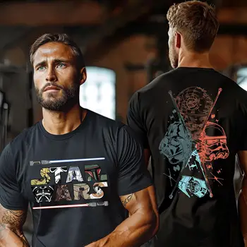 Retro Star Wars Graphic T-Shirt for Men Darth Vader Cartoon Cotton Short Sleeve T Shirts Summer Men Women Casual Tops Clothing Retro Star Wars Graphic T-Shirt for Men Darth Vader Cartoon Cotton Short Sleeve T Shirts Summer Men Women Casual Tops Clothing