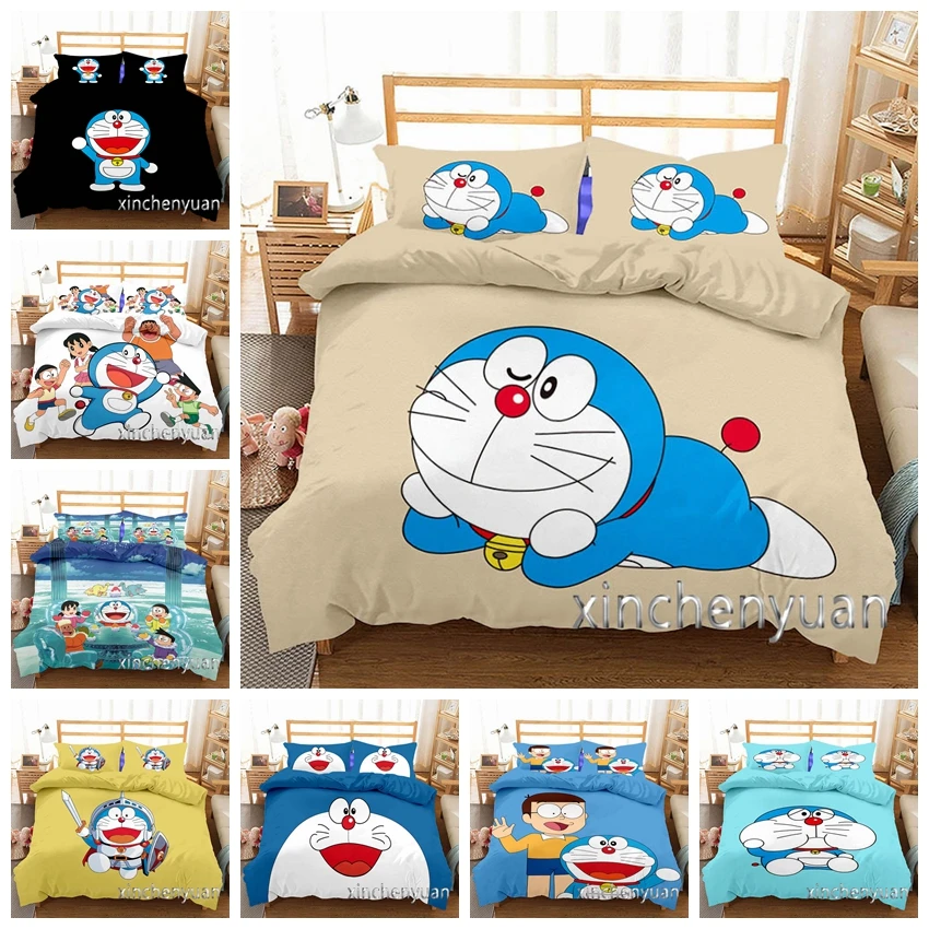 Phechion Anime Doraemon 3D Printed Cover Set Twin Full Queen King Size Bedding Set Bed Linens Bedclothes for Young K175
Phechion Anime Doraemon 3D Printed Cover Set Twin Full Queen King Size Bedding Set Bed Linens Bedclothes for Young K175