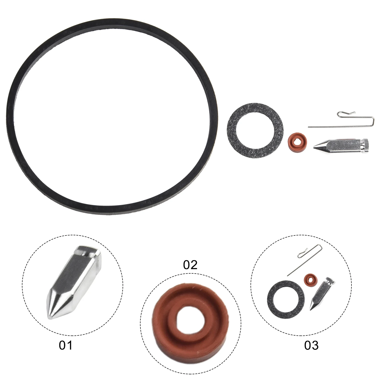 for Carburetor kit Repair Bowl Gasket Replace 631021A &B Compatible V40 V50 V60 VM80 H30 VM100 HMSK HSSK
for Carburetor kit Repair Bowl Gasket Replace 631021A &B Compatible V40 V50 V60 VM80 H30 VM100 HMSK HSSK