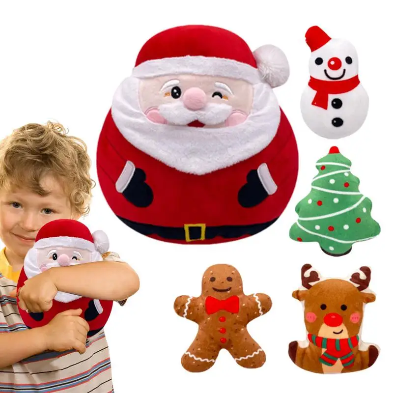 New Year Best Plush Toy Pack Christmas Santa Claus Cartoon Snowman Throw Pillow Creative Multipurpose Toy Cushion Gift Accessory
New Year Best Plush Toy Pack Christmas Santa Claus Cartoon Snowman Throw Pillow Creative Multipurpose Toy Cushion Gift Accessory