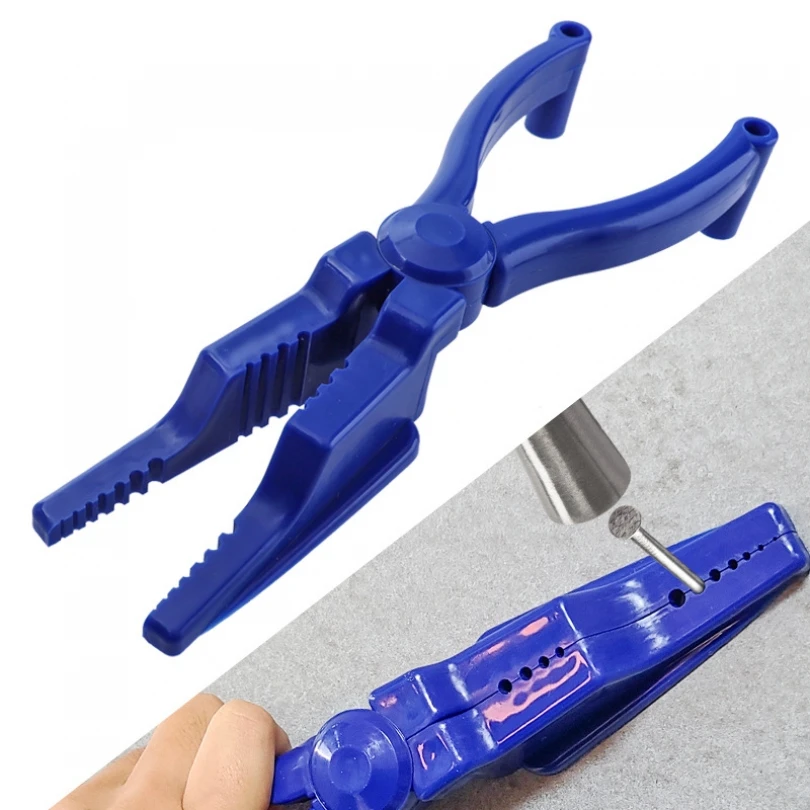 Blue Plastic Nail Plier Holder for Hammer Safety Finger Guard Protector Woodworking Repair Tool Nail Holder for Hammering
Blue Plastic Nail Plier Holder for Hammer Safety Finger Guard Protector Woodworking Repair Tool Nail Holder for Hammering