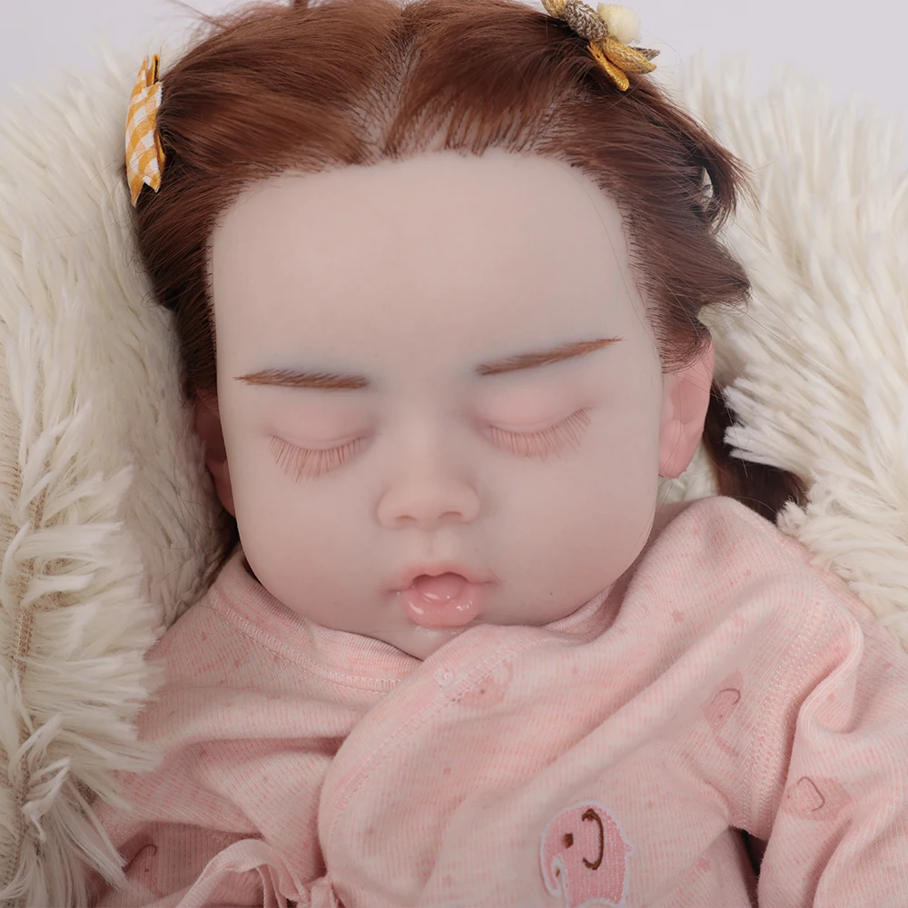 Herpinker 100% Full Body Silicone Reborn Baby Dolls Realistic Newborn Soft Doll DIY Painted Bebe Toys with Clothes Children Gif
Herpinker 100% Full Body Silicone Reborn Baby Dolls Realistic Newborn Soft Doll DIY Painted Bebe Toys with Clothes Children Gif