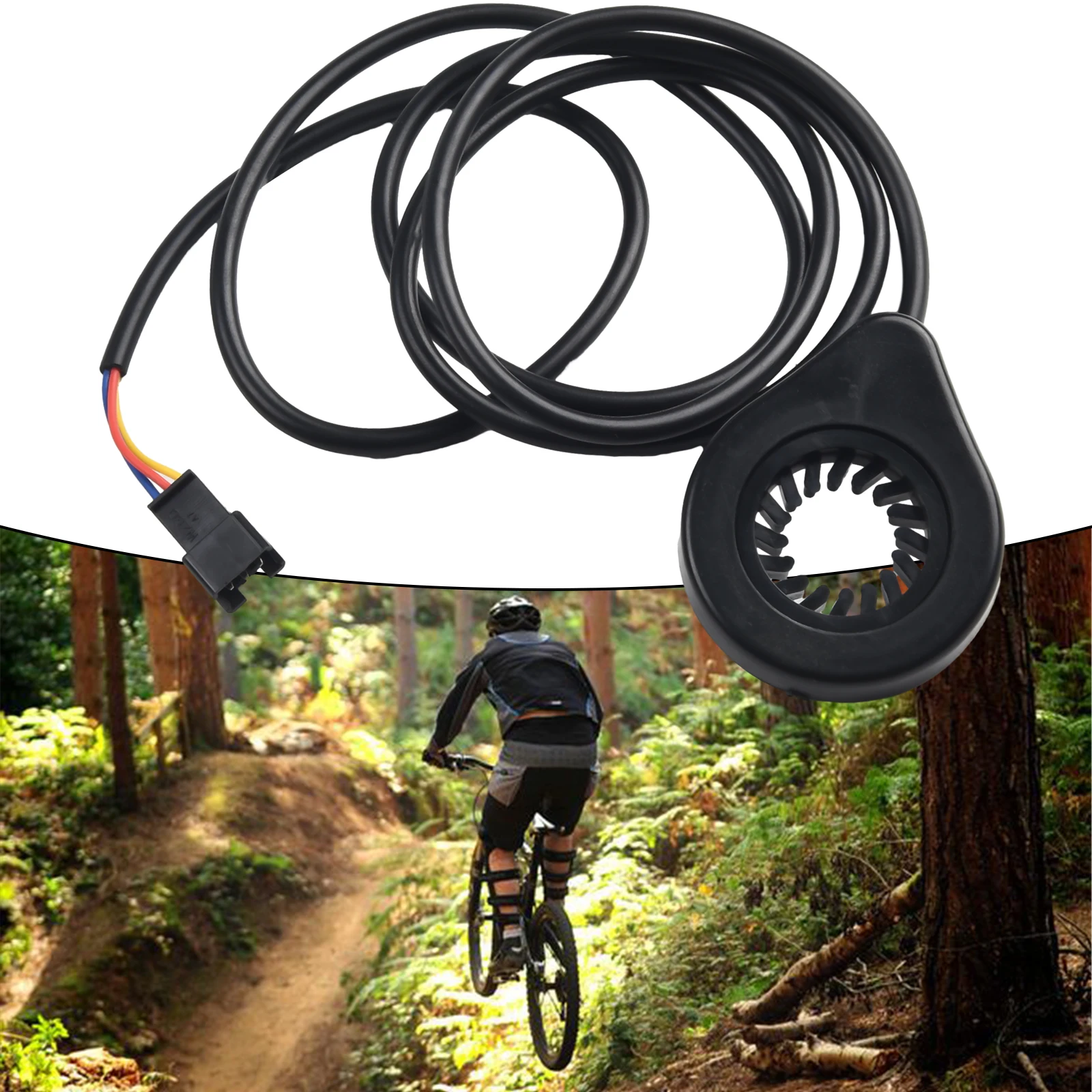 ABS E-Bike Pedal Assist Sensor With Double Hall Technology 12 Magnet Sensor For Electric Bicycle Drive System Bike Accessories
ABS E-Bike Pedal Assist Sensor With Double Hall Technology 12 Magnet Sensor For Electric Bicycle Drive System Bike Accessories