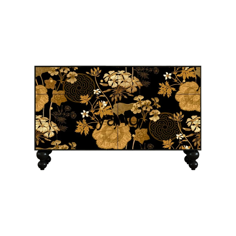Yjq Vintage Sideboard Cabinet Living Room Hallway Decoration Dresser New Chinese Style Drawer Six Bucket Low Leg Cabinet
Yjq Vintage Sideboard Cabinet Living Room Hallway Decoration Dresser New Chinese Style Drawer Six Bucket Low Leg Cabinet