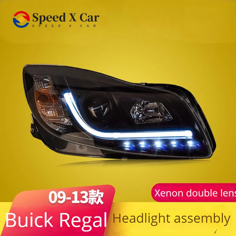 Speed-x Suitable For 09-13 Buick Regal Headlight Assembly Modified Light Guide Led Tear Eye Lens Xenon Headlight Assembly
Speed-x Suitable For 09-13 Buick Regal Headlight Assembly Modified Light Guide Led Tear Eye Lens Xenon Headlight Assembly