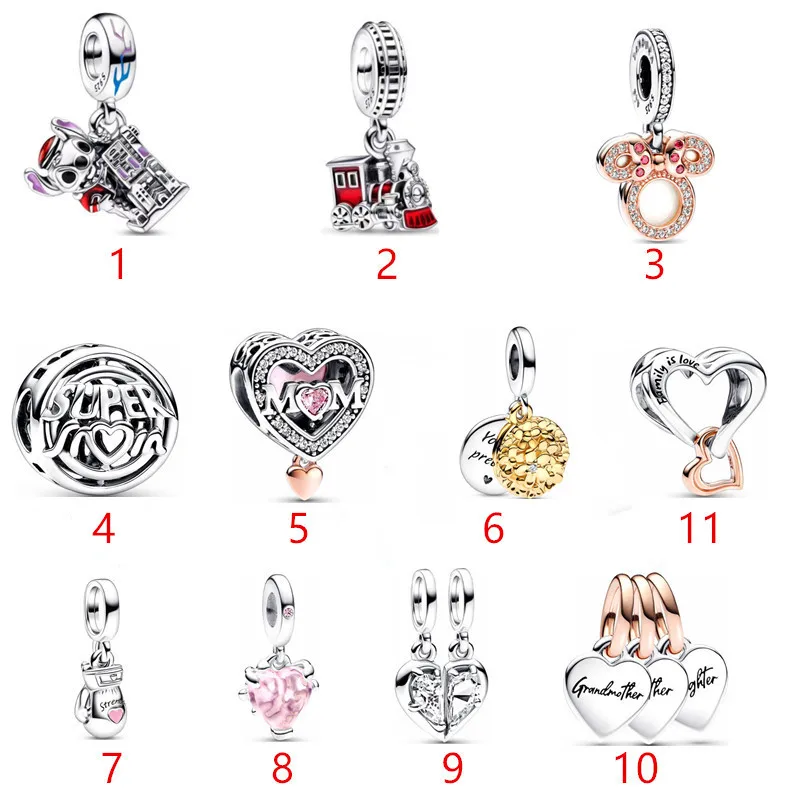 Pan Disneyland Mini Train Stitch Stitch Collection Pendant Mickey Beads Sterling Silver S925
Pan Disneyland Mini Train Stitch Stitch Collection Pendant Mickey Beads Sterling Silver S925