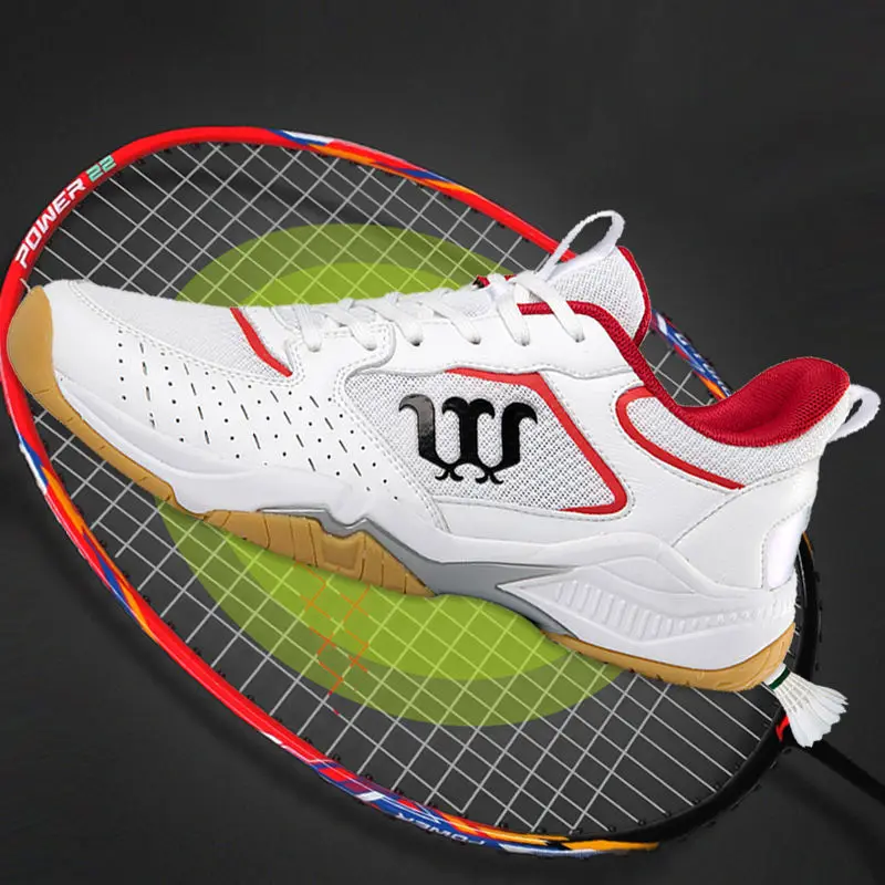 Мужские теннисные кроссовки, дышащая обувь для тренировок, амортизирующая Уличная обувь для бадминтона, низкие кеды, большие размеры 36-46
Мужские теннисные кроссовки, дышащая обувь для тренировок, амортизирующая Уличная обувь для бадминтона, низкие кеды, большие размеры 36-46