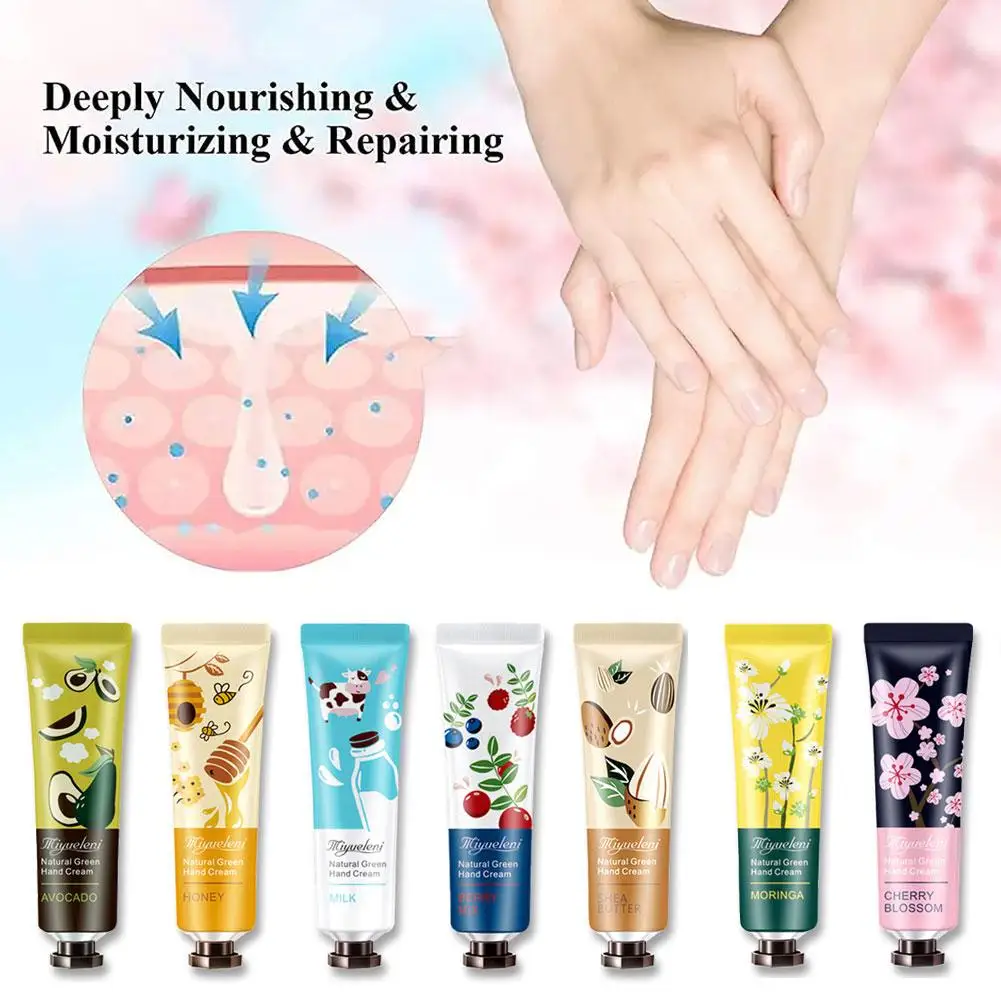 Fruity Flowery Hand Cream Moisturizing Anti-wrinkle Skincare Care Beauty Anti Hand Chap Sets Hands Repairing Creams V9O2
Fruity Flowery Hand Cream Moisturizing Anti-wrinkle Skincare Care Beauty Anti Hand Chap Sets Hands Repairing Creams V9O2