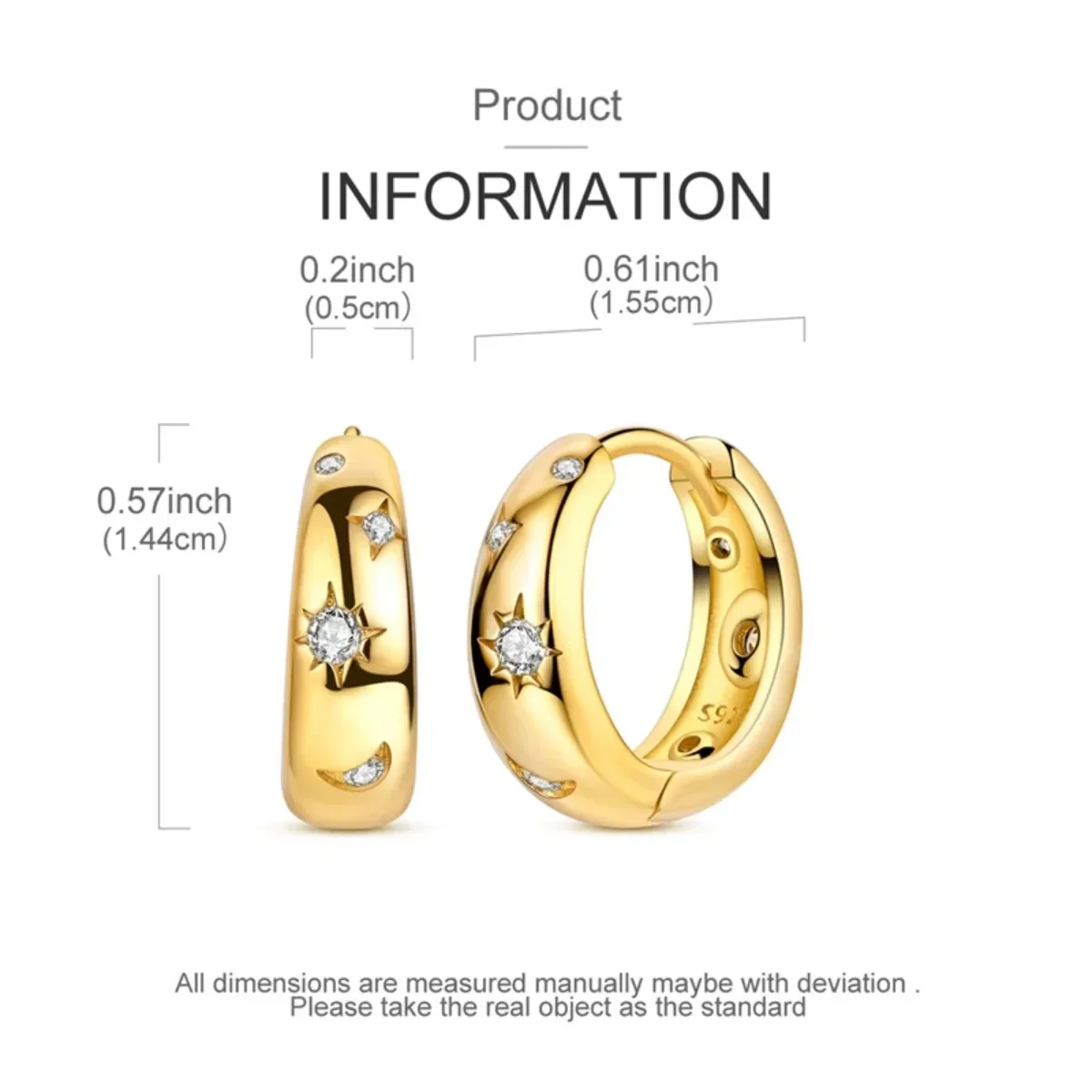 Authentic 925 Sterling Silver Heart Hoop Round Earrings Butterfly Moon Pearl Diamond Ear Stud Earrings for Women Fine Jewelry 6 Mallzona Sdb15790fdf604eafbe0a04ceec6fd2des Authentic 925 Sterling Silver Heart Hoop Round Earrings Butterfly Moon Pearl Diamond Ear Stud Earrings for Women Fine Jewelry Mallzona